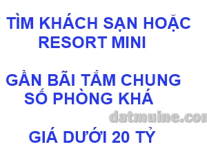 Ban resort mui ne